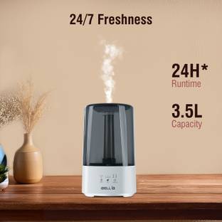 iBELL Room Humidifier HU350P ,3.5L,Adjustable Mist Control,360°,Ambience Lights,Ultra Quiet Humidifier