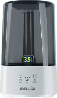 iBELL Room HU350P Humidifier,3.5L,Ultrasonic,Adjustable Mist Output,Super Quiet 360° Nozzle Humidifier
