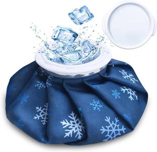 CRESCENT 9 Inch Ice Bag for Pain Relief Cold Hot Water Bag Ice Pack Bag for Pain Relief Non Electrical 100 ml Hot Water Bag