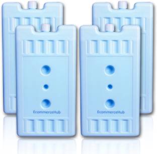 Ecommercehub 2 L Plastic Reusable Cooler Gel Packs for Beverage Shipping & Cold Related Items Ice Bucket