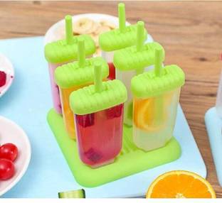 COSKIRA 0 L Plastic Popsicle Ice Mold Maker Ice Bucket