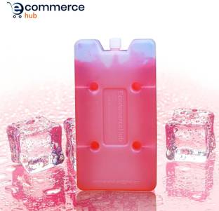 Ecommercehub 0.4 L Plastic Ice Pack for Cooler Bags, Labs, Pharma Industry, Cold Transports, Ice pad Ice Bucket