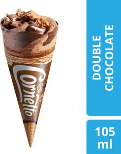 Kwality Wall's Chocolate Double Cornetto