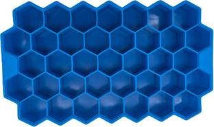 SYGA Soft Honeycomb Ice Cube Trays Silicone Ice Mould Easy Release Chocolate Mould (BLUE Color) Blue Silicone Ice Cube Tray