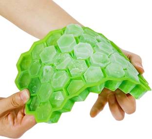 Fashion Paradise FP Ice cube tray Green Silicone Ice Cube Tray