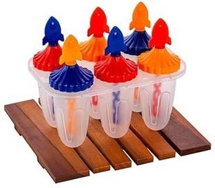 M Y Ice Candy Mould Tray / Kulfi Mould / Ice Cream Maker / Popsicle Mould Multicolor Plastic Ice Cube Tray