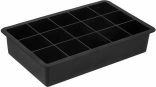 ON GATE Black Silicone Ice Cube Tray