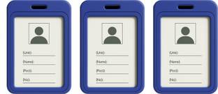 AbhaPrint Plastic ID Badge Holder
