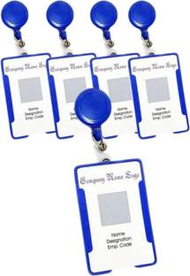 Ang Plastic ID Badge Holder, ID Badge Reel