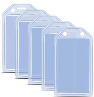 JSMSH Plastic ID Badge Holder