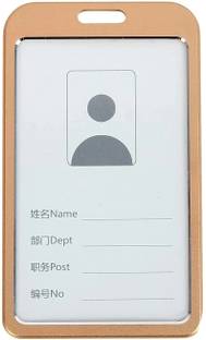 I CARDE Aluminum ID Badge Holder