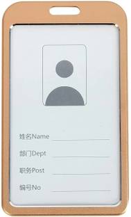 I CARDE Aluminum ID Badge Holder
