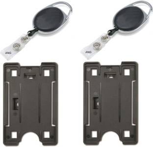 Ang Plastic ID Badge Holder, ID Badge Reel