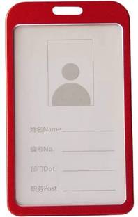I CARDE Aluminum ID Badge Holder