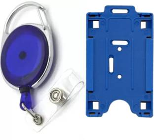 Dcenterprises Plastic ID Badge Holder, ID Badge Reel