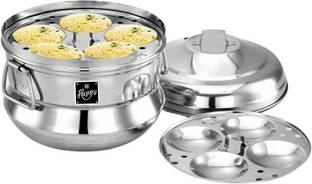 Happy Stainless Steel Idli Cooker | Idli Pot With Lid Induction Idli Maker