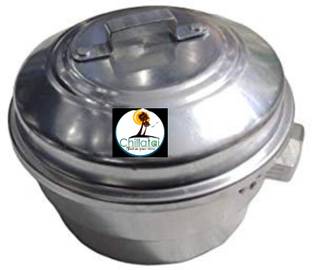 CHILLATAI Indolium Idly Maker / Cooker / Pot - 2 Plates (9 Idlies) Standard Idli Maker