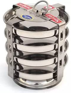 PGD Thatte idli Maker Stand with 4 Plates (7inch) use The cookers and Steamers Standard Idli Maker
