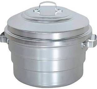 AGROMARK Aluminium Idly/Idiyappam Maker-Steamer-Cooker (Hard-Anodized Aluminum)17 Iddlies Induction Idli Maker