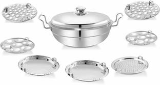 IM ENTERPRISE Idli cooker with 2 idli, 2 mini idli,2 dhokla,1 Momo steamer Standard Idli Maker Standard Idli Maker