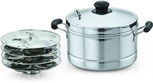 Sowbaghya Ultima Base Stainless Steel Idly Cooker Induction & Standard Idli Maker