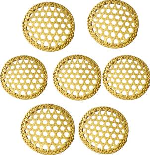 SRian 7 pcs of Natural Palm Leaf Idiyappam Plates / String Hopper Plate Standard Idli Maker