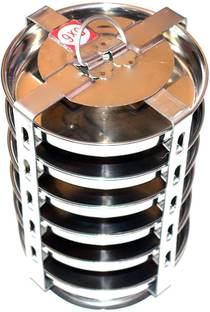 Bleaf Tatte idli stand 6 plates Induction & Standard Idli Maker