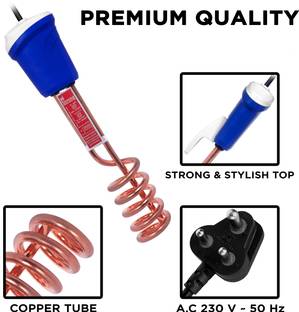 MI STRONG ISI Mark shock - proof & water proof MSCB 2000 W Shock Proof Immersion Heater Rod