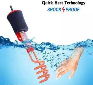 sunever Immersion Rod 2000 Watt Water Proof Fast Heating Feature Immersion (Copper Rod) 2000 W Shock Proof Immersion Heater Rod