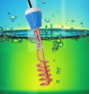 Pure Watt ISI Mark Water-Proof IMM044 Pure Copper 2000 W Shock Proof Immersion Heater Rod