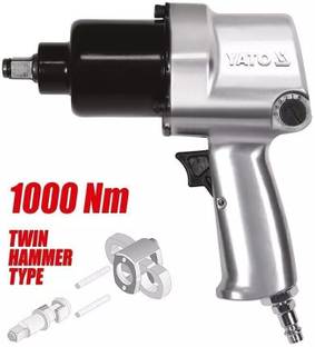 YATO YT-09528 1/2 inch 1000 NM Twin Hammer Air Impact Wrench Pneumatic Impact Wrench