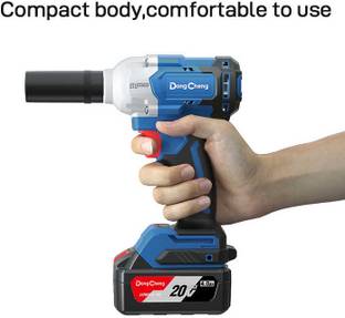 Dongcheng DCPB 488 CORDLESS BRUSHLESS IMPACT WRENCH 20V MAX LI-ION BATTERY & CHARGER Cordless Drill