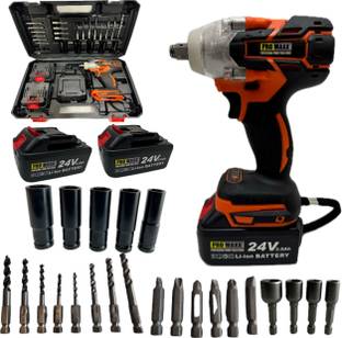 M-TREX PRO MAXX CIW-24V CORDLESS BRUSHLESS IMPACT WRENCH 330NM TORQUE,24V MAX LI-ION BATTERY & CHARGER...