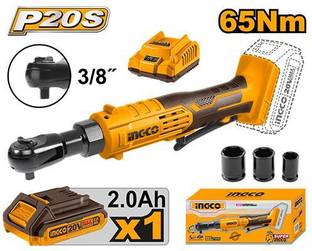 INGCO Lithium-Ion Air Ratchet CDRLI206015 Cordless Impact Wrench