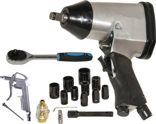 Digital Craft Pneumatic Impact Wrench Kit,Ratchet Handle 1/2,Air Blow Gun DG10 Pneumatic Impact Wrench