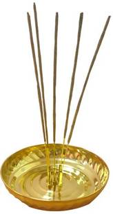 OM bhakti Brass Incense Holder