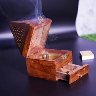 CraftOnline Wooden Incense Holder