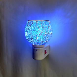 greencoin enterperise Kapoor Dani Electrical Camphor Glass & Essential Oil Diffuser Ceramic Incense Holder