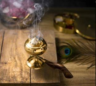 Dsh Brass Loban Burner Brass Incense Holder