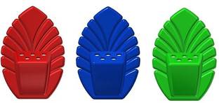 Dcon Incense Stick Holder for Home Agarbatti Holder for Wall Mounted Stand (Set of 3) Plastic Incense Holder