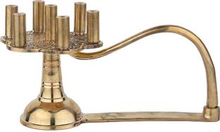 TORPPEZA Brass aagarbatti stick incense holder Brass Incense Holder