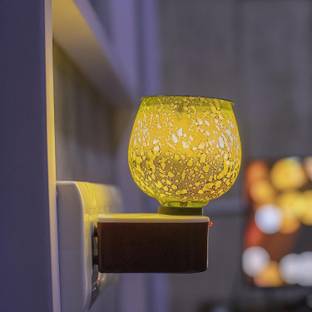 RCK Multipurpose Night lamp Electric Incense Burner, Aroma Kapoor Dani Ceramic Incense Holder