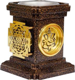 90 डिग्री Wireless Camphor Kapoor Diffuser Incense Holder, Suvarnadeep Brass Table Diya एल्युमिनियम धूप होल्डर