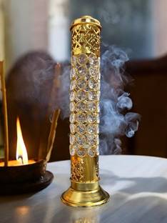 Grehshobha Brass Incense Holder