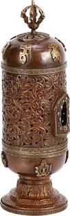 NEW INDIA METAL EMPORIUM Brass Incense Holder