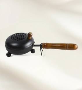 Heaven Decor heaven decor Incense Burner, Loban Burner with Handle, Dhoop Dhuni Burner Iron Incense Holder