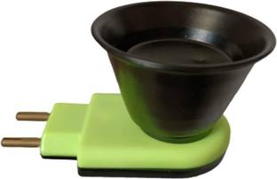 SaiPujaSamagri Electric Kapoor Dhani/ Diffuser Camphor diffuser for home / offices Ceramic Incense Holder