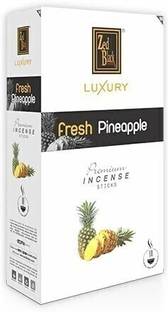 Zed Black Luxury Premium Incense Sticks - Pack of 12 Pineapple