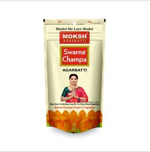 MOKSH Swarna Agarbatti Champa Zipper Champa