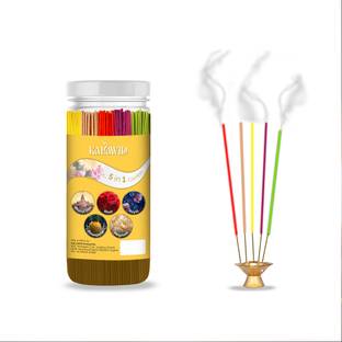 kalawid BHARATVASI,ROSE,ROYAL,PINEAPPLE,MEGNUM AGARBATTI COMBO FRAGRANCE